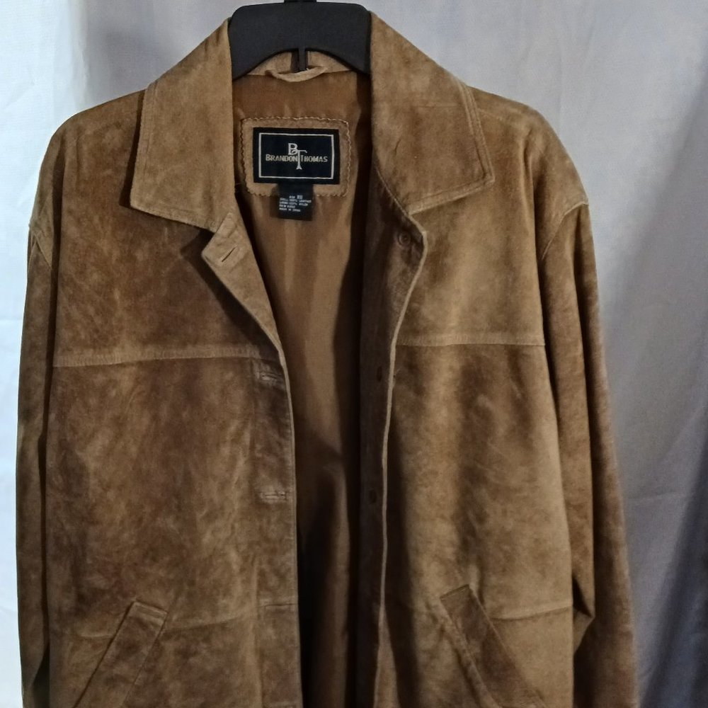 Brandon Thomas suede jacket